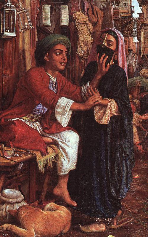 William Holman Hunt The Lantern Maker's Courtship china oil painting image